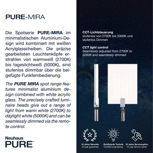PURE-MIRA 6354-18 Čierne stropné svietidlo s 2 LED diódami 3 PURE-MIRA 6354-18 Čierne stropné svietidlo s 2 LED diódami small 3