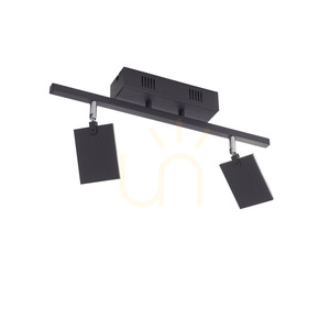 PURE-MIRA 6354-18 Čierne stropné svietidlo s 2 LED diódami 6 PURE-MIRA 6354-18 Čierne stropné svietidlo s 2 LED diódami small 6