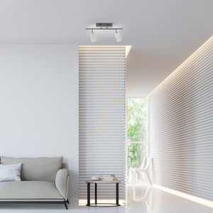 PURE-MIRA 6354-95 Strieborné stropné svietidlo, 2xLED 2 PURE-MIRA 6354-95 Strieborné stropné svietidlo, 2xLED small 2
