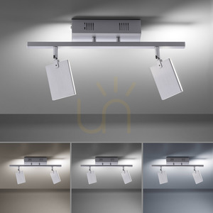PURE-MIRA 6354-95 Strieborné stropné svietidlo, 2xLED 4 PURE-MIRA 6354-95 Strieborné stropné svietidlo, 2xLED small 4