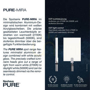 PURE-MIRA 6356-18 Čierne stropné svietidlo so 4 LED diódami 3 PURE-MIRA 6356-18 Čierne stropné svietidlo so 4 LED diódami small 3