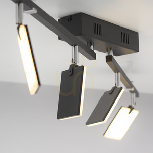 PURE-MIRA 6356-18 Čierne stropné svietidlo so 4 LED diódami 8 PURE-MIRA 6356-18 Čierne stropné svietidlo so 4 LED diódami small 8