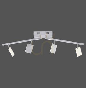 PURE-MIRA 6356-95 Strieborné stropné svietidlo so 4 LED diódami 0 PURE-MIRA 6356-95 Strieborné stropné svietidlo so 4 LED diódami small 0