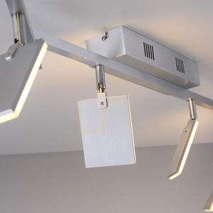 PURE-MIRA 6358-95 Strieborné stropné svietidlo s 6 LED diódami small 8