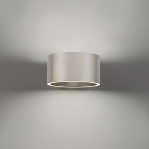 PURE CLIPSE 8561-95 Strieborná nástenná svietidlo s 2 LED diódami small 18