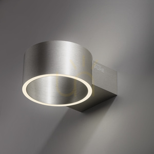 PURE CLIPSE 8561-95 Strieborná nástenná svietidlo s 2 LED diódami small 5