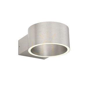 PURE CLIPSE 8561-95 Strieborná nástenná svietidlo s 2 LED diódami small 7