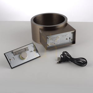 PURE CLIPSE 8561-97 Hnedá nástenná svietidlo s 2 LED diódami small 14