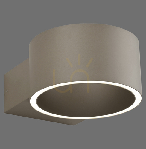Skontrolujte PURE CLIPSE 8561-97 Hnedá nástenná svietidlo s 2 LED diódami