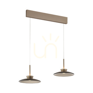 PURE MOON 2194-97 Hnedé závesné svietidlo so 4 LED diódami 5 PURE MOON 2194-97 Hnedé závesné svietidlo so 4 LED diódami small 5