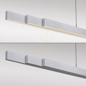 ADRIANA COMFORT LIFT 2598-95 Strieborné závesné svietidlo s 1xLED small 15