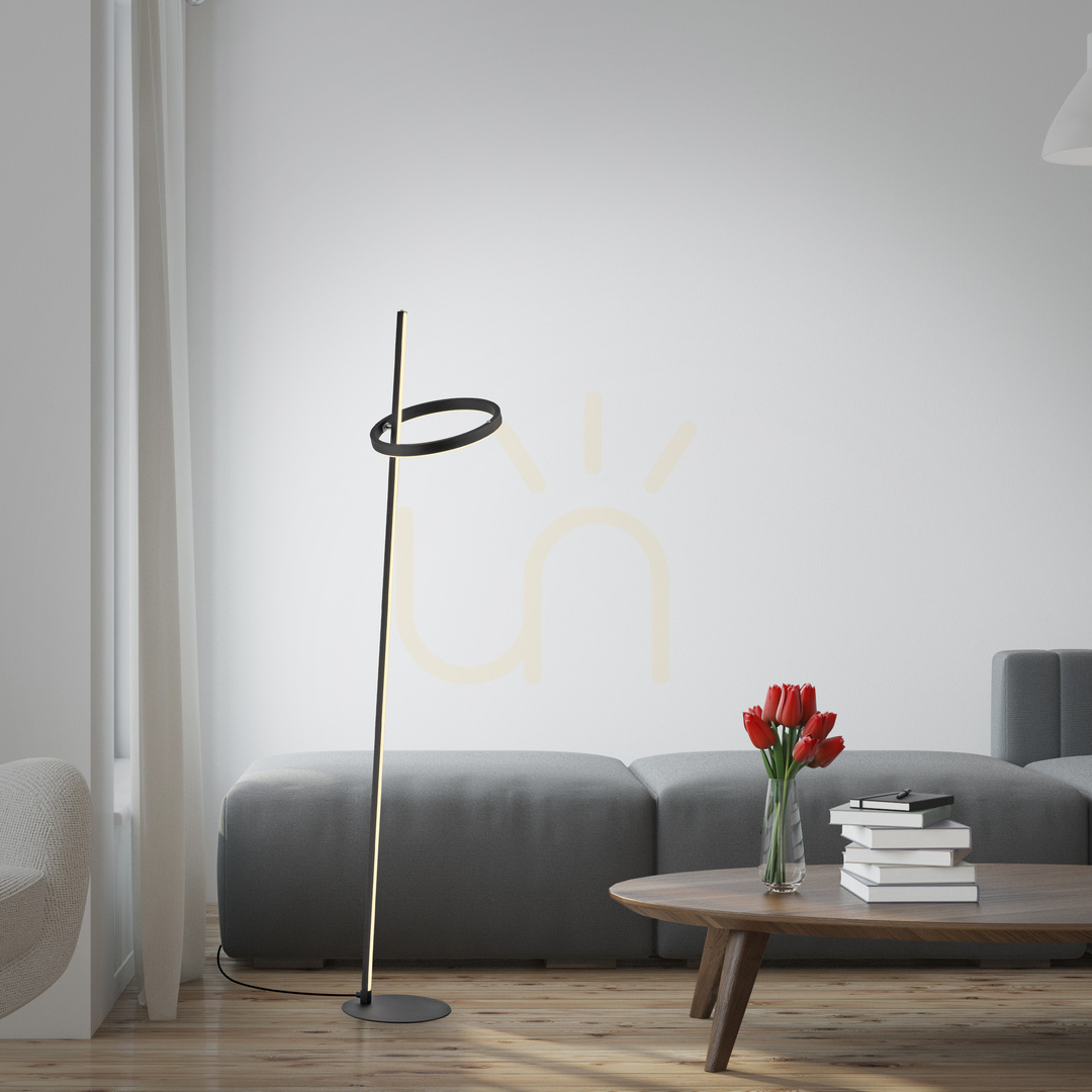 Náhľad Stojaca lampa RITUS 15397-18, čierna, 2xLED Stojaca lampa RITUS 15397-18, čierna, 2xLED