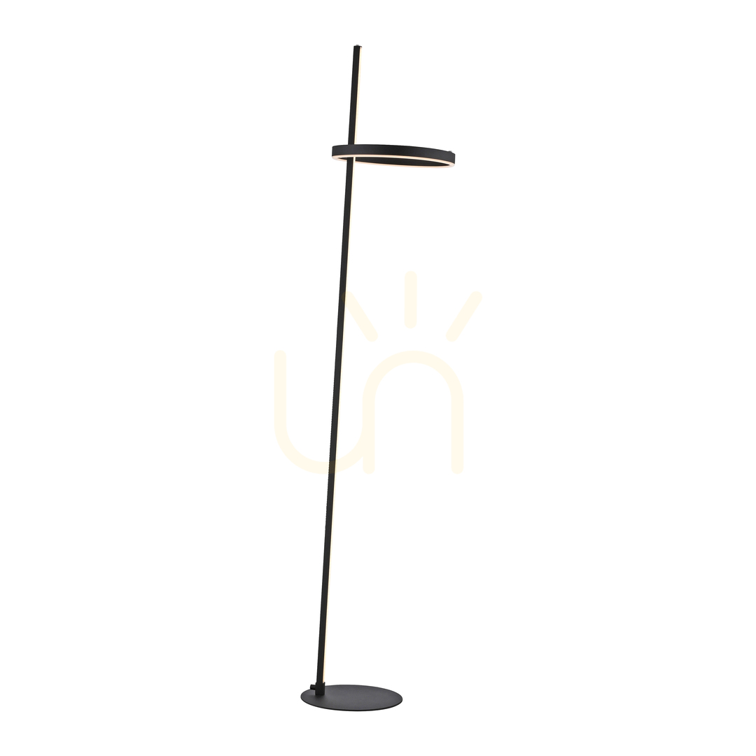 Náhľad Stojaca lampa RITUS 15397-18, čierna, 2xLED Stojaca lampa RITUS 15397-18, čierna, 2xLED