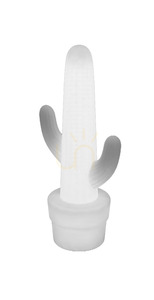 Záhradná lampa KAKTUS 100 3113, priehľadná, 1xLED small 1