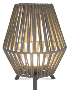 CONTA 30 3115 Šedé záhradné svietidlo s 1 LED small 1