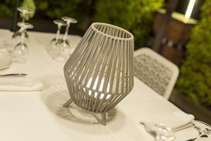 CONTA 30 3115 Šedé záhradné svietidlo s 1 LED small 3