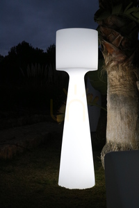 GRACE 170 3105 Biela záhradná lampa s 1 LED diódou small 2