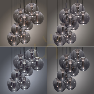 PURE E-INFINITY 2221-15 Šedé závesné svietidlo s 10 LED diódami 4 PURE E-INFINITY 2221-15 Šedé závesné svietidlo s 10 LED diódami small 4