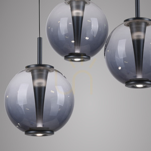 PURE E-INFINITY 2221-15 Šedé závesné svietidlo s 10 LED diódami 6 PURE E-INFINITY 2221-15 Šedé závesné svietidlo s 10 LED diódami small 6