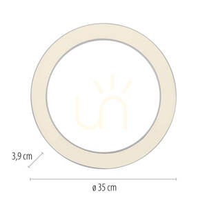 Stropné svietidlo PURE LINES ROUND 6310-16, biele, 1xLED 1 Stropné svietidlo PURE LINES ROUND 6310-16, biele, 1xLED small 1