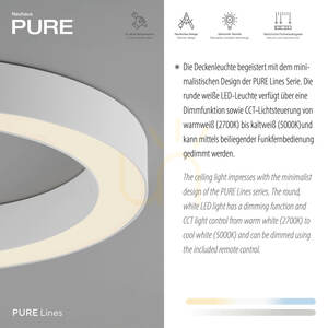Stropné svietidlo PURE LINES ROUND 6310-16, biele, 1xLED 6 Stropné svietidlo PURE LINES ROUND 6310-16, biele, 1xLED small 6