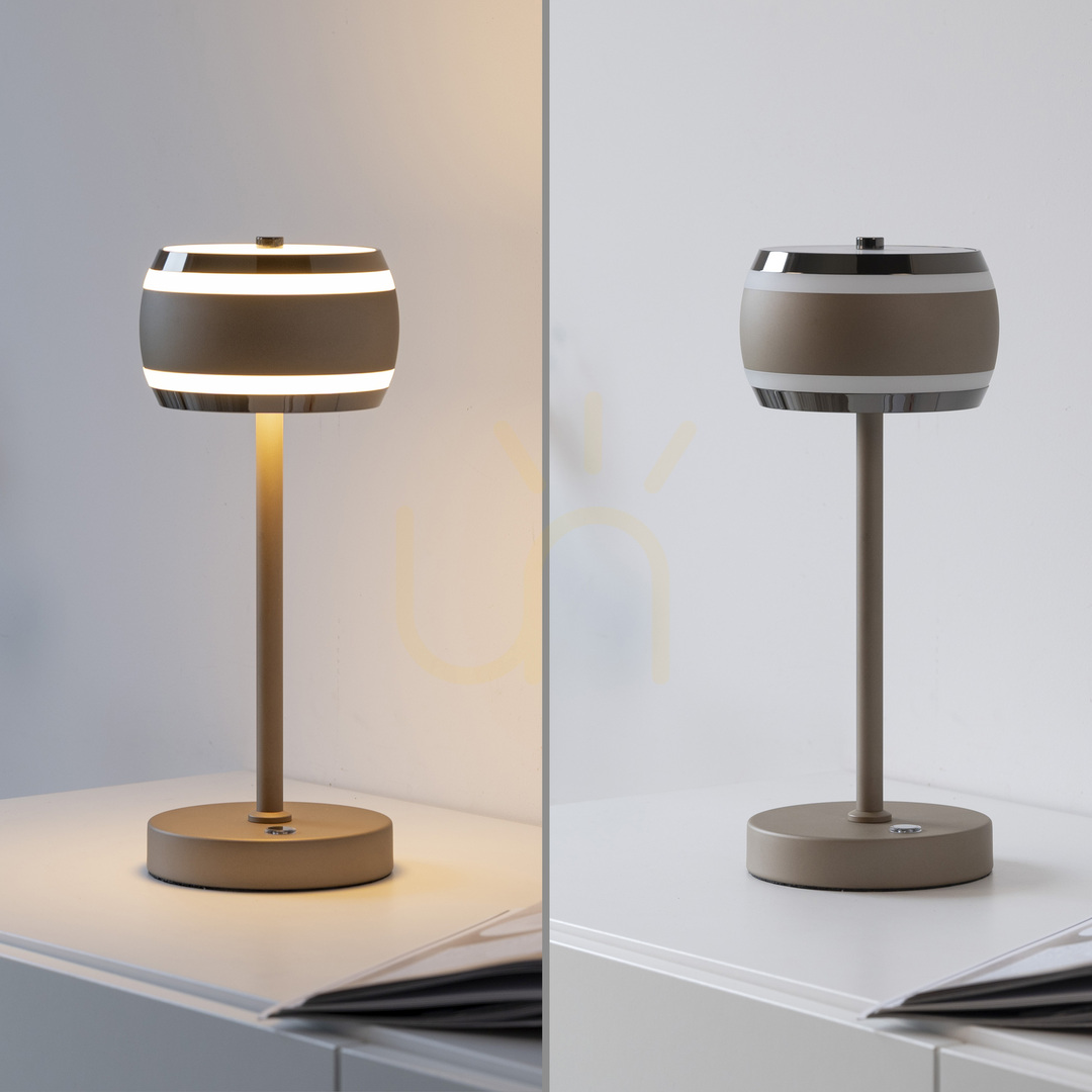 vyhliadka Stolná lampa PURE FALLING RINGS 4503-97, hnedá, 1xLED Stolná lampa PURE FALLING RINGS 4503-97, hnedá, 1xLED