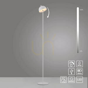 BELLIS 19245-16 Stojaca lampa, biela, 1xLED 1 BELLIS 19245-16 Stojaca lampa, biela, 1xLED small 1