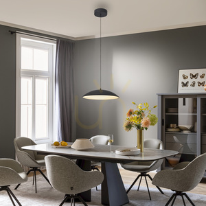 LENTE14606-18 Čierne závesné svietidlo s 1 LED žiarovkou small 3
