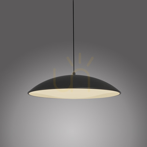 LENTE14606-18 Čierne závesné svietidlo s 1 LED žiarovkou small 5