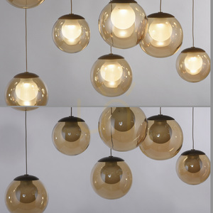 PURE POPUP 2589-97 Hnedé závesné svietidlo s 19 LED diódami small 6