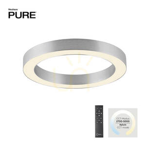 Stropné svietidlo PURE LINES ROUND 6310-95, strieborné, 1xLED 2 Stropné svietidlo PURE LINES ROUND 6310-95, strieborné, 1xLED small 2