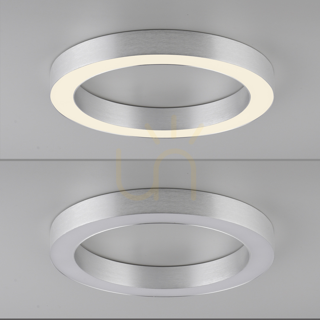 Náhľad Stropné svietidlo PURE LINES ROUND 6310-95, strieborné, 1xLED Stropné svietidlo PURE LINES ROUND 6310-95, strieborné, 1xLED