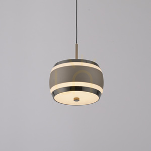 PURE FALLING RINGS 2503-97 Hnedé závesné svietidlo s 1xLED small 5