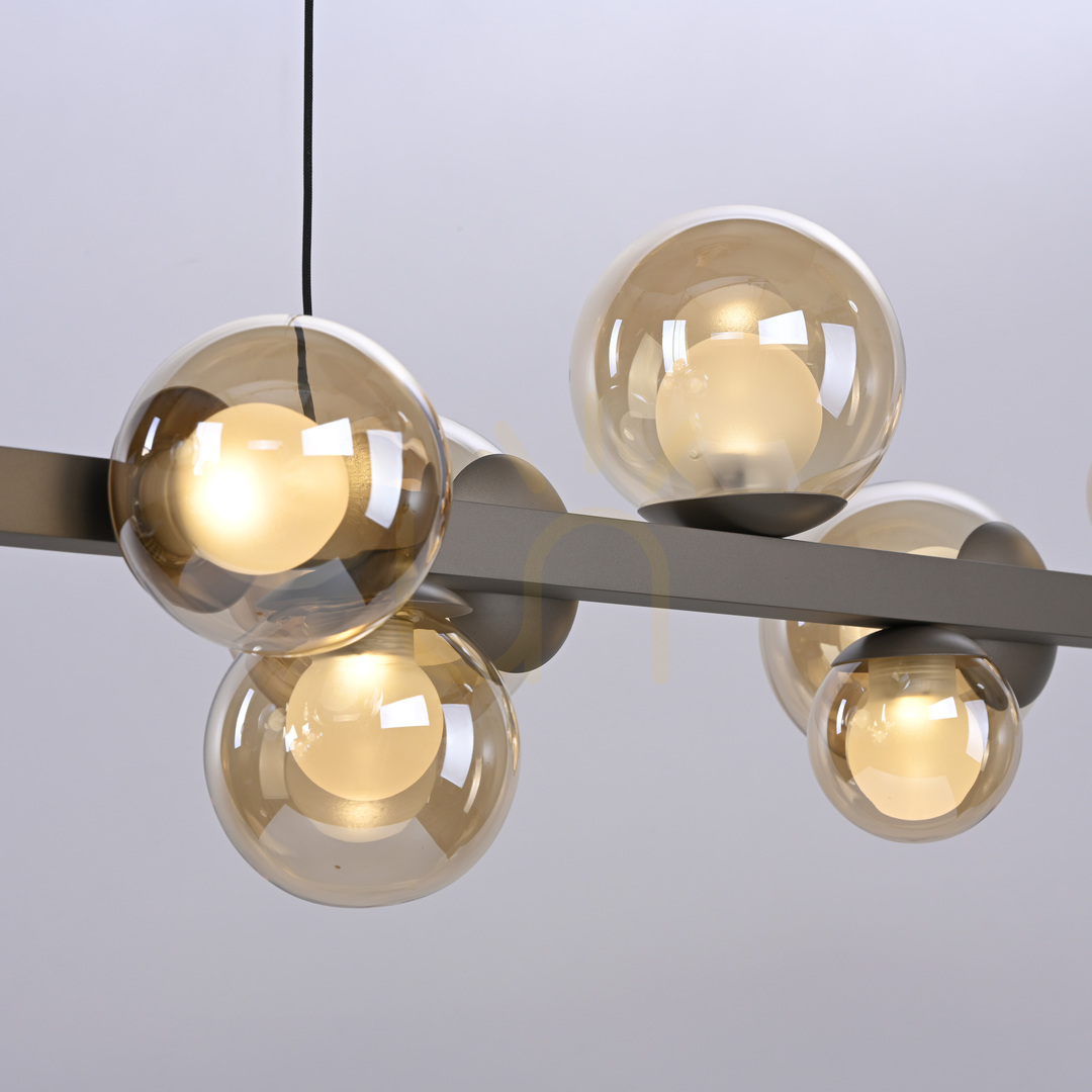 Náhľad PURE E-POPUP 2558-97 Hnedé závesné svietidlo s 18 LED diódami PURE E-POPUP 2558-97 Hnedé závesné svietidlo s 18 LED diódami