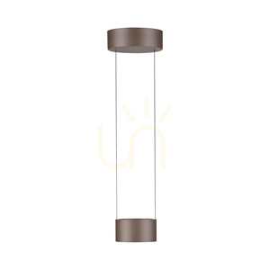 PURE CLIPSE 2471-97 Hnedé závesné svietidlo s 2 LED žiarovkami small 3