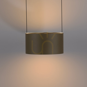 PURE CLIPSE 2471-97 Hnedé závesné svietidlo s 2 LED žiarovkami small 7