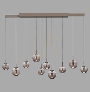 PURE E-INFINITY 2221-97 Hnedé závesné svietidlo s 10 LED diódami 0 PURE E-INFINITY 2221-97 Hnedé závesné svietidlo s 10 LED diódami small 0