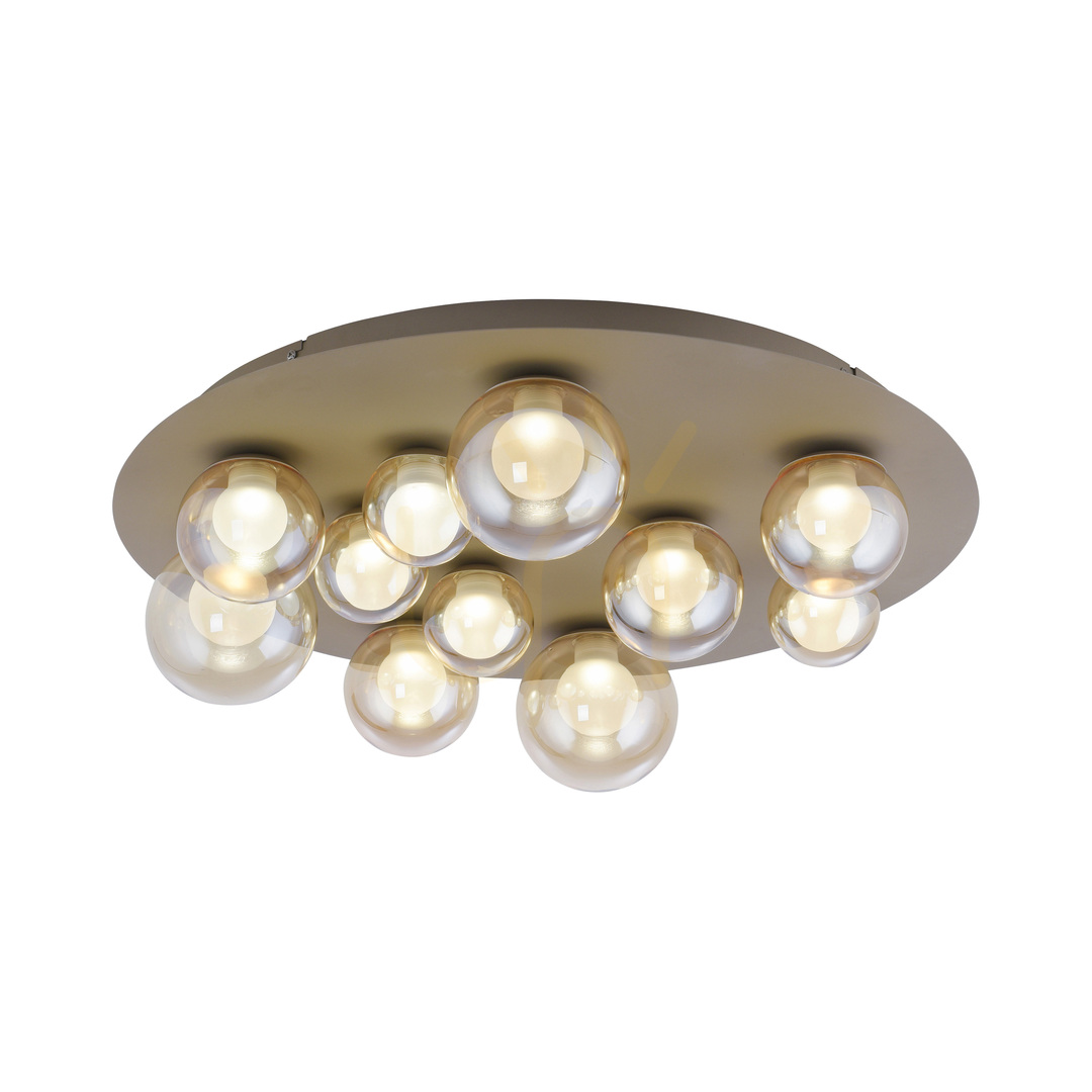 Náhľad Stropné svietidlo PURE POPUP 6588-97, hnedé, 11 LED diód Stropné svietidlo PURE POPUP 6588-97, hnedé, 11 LED diód