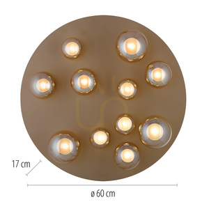 Stropné svietidlo PURE POPUP 6588-97, hnedé, 11 LED diód 7 Stropné svietidlo PURE POPUP 6588-97, hnedé, 11 LED diód small 7