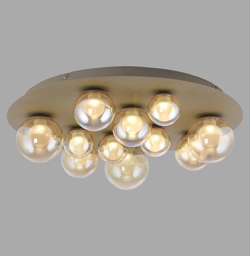 Skontrolujte Stropné svietidlo PURE POPUP 6588-97, hnedé, 11 LED diód