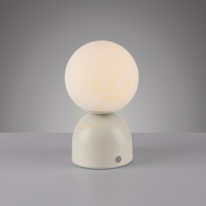 Stolná lampa RUDI 19218-39, béžová, 1xLED small 7