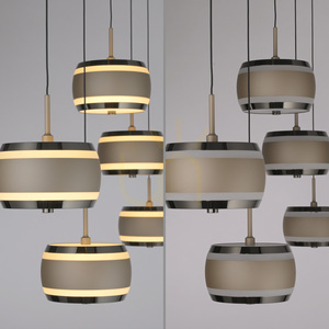 PURE FALLING RINGS 2504-97 Hnedé závesné svietidlo s 5 LED diódami 6 PURE FALLING RINGS 2504-97 Hnedé závesné svietidlo s 5 LED diódami small 6
