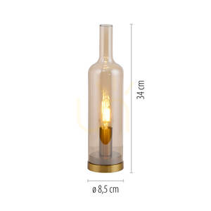 Stolná lampa BOTTLE14006-27, jantárová, 1xE14 9 Stolná lampa BOTTLE14006-27, jantárová, 1xE14 small 9