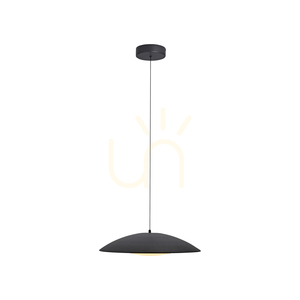 LENTE14607-18 Čierne závesné svietidlo s 1 LED žiarovkou small 2