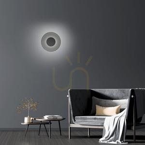 Nástenná svietidlo PURE MOON 9594-15, šedá, 1xLED small 5