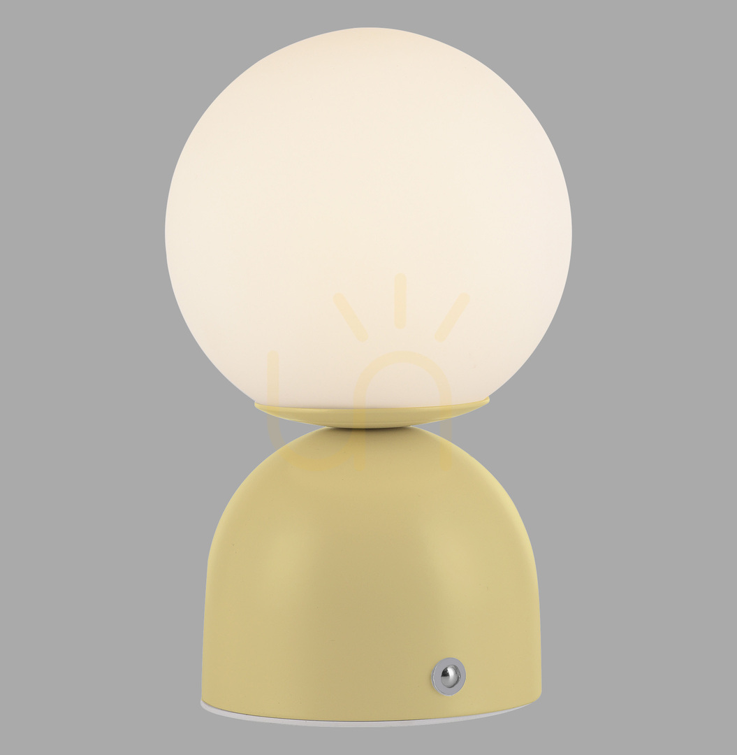 Náhľad Stolná lampa RUDI 19218-81, žltá, 1xLED Stolná lampa RUDI 19218-81, žltá, 1xLED