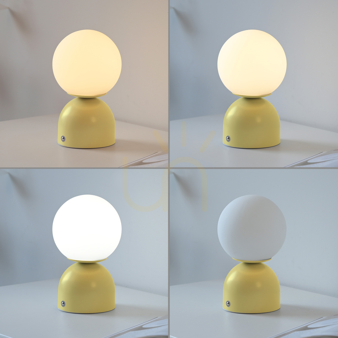 Šou Stolná lampa RUDI 19218-81, žltá, 1xLED Stolná lampa RUDI 19218-81, žltá, 1xLED