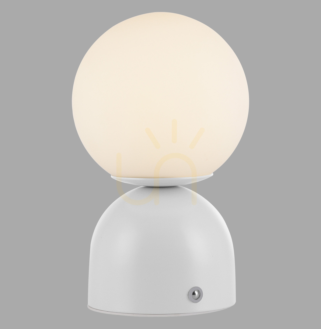 Skontrolujte Stolná lampa RUDI 19218-16, biela, 1xLED Stolná lampa RUDI 19218-16, biela, 1xLED