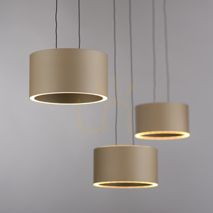 PURE CLIPSE 2473-97 Hnedé závesné svietidlo s 6 LED diódami small 5