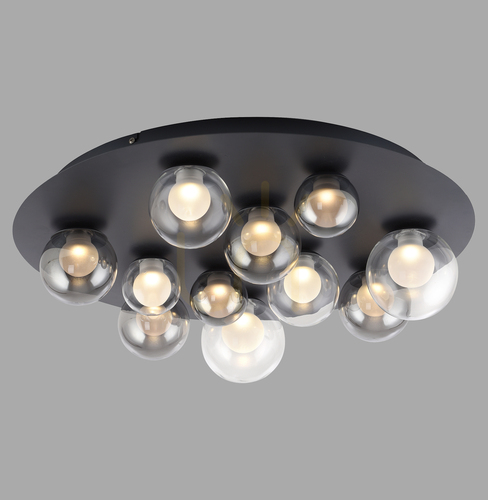 Skontrolujte Stropné svietidlo PURE POPUP 6588-15, sivé, 11 LED diód